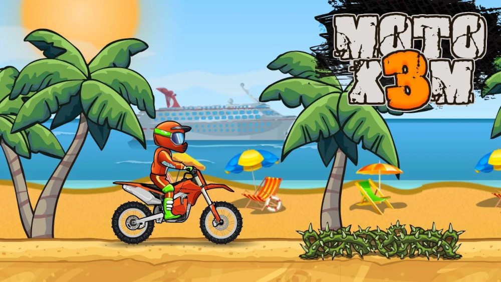 Moto x3m Winter  Winter, Games, Moto